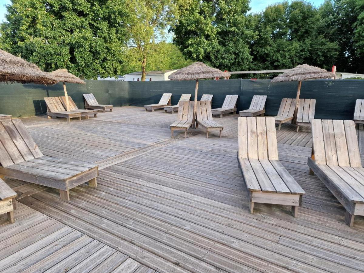 Mobil Home 6 Personnes Foret Des Landes Mimizan-Plage Exteriör bild